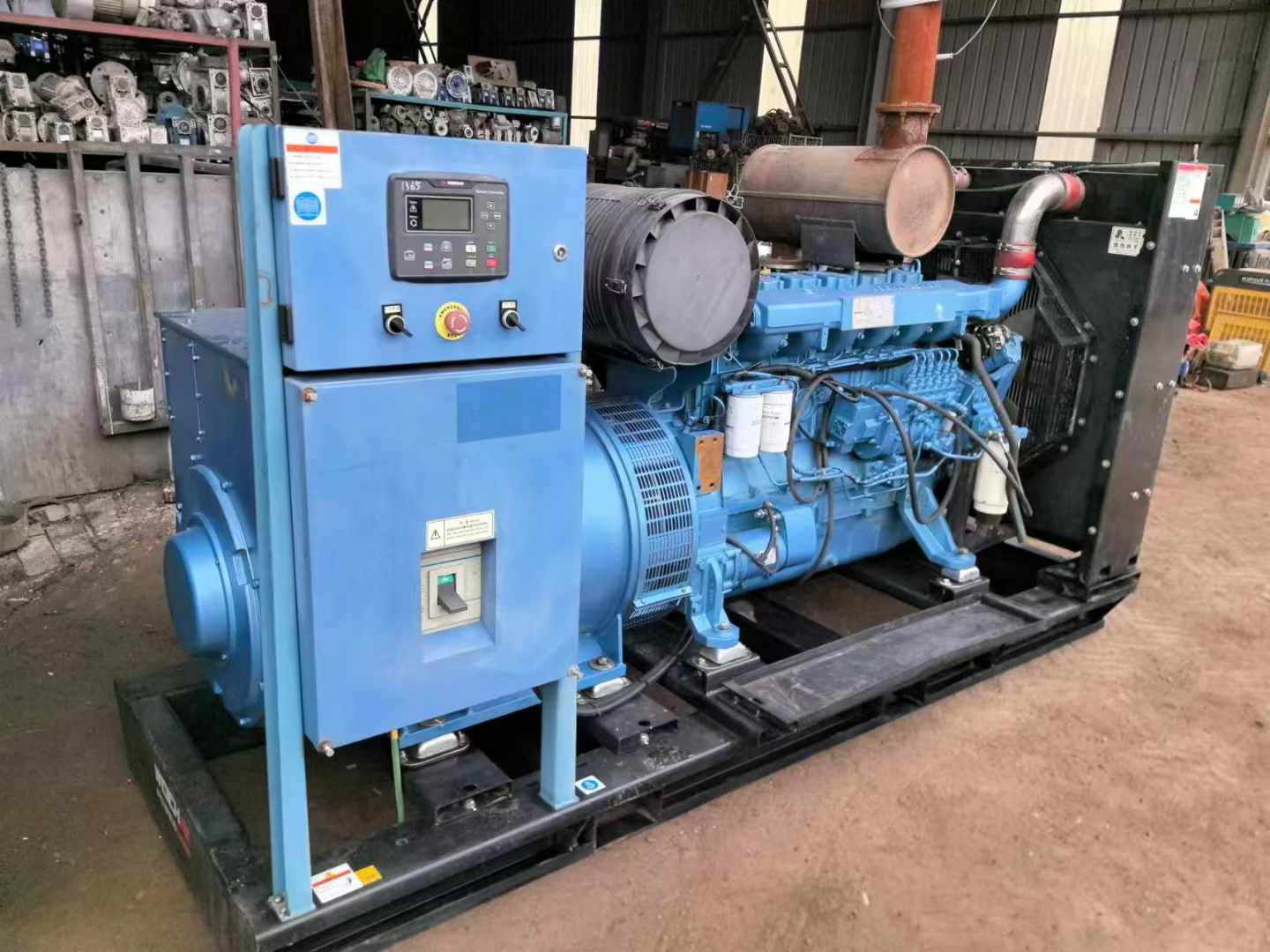 松阳500kW 柴油发电机组可带动设备功率的计算公式是什么?